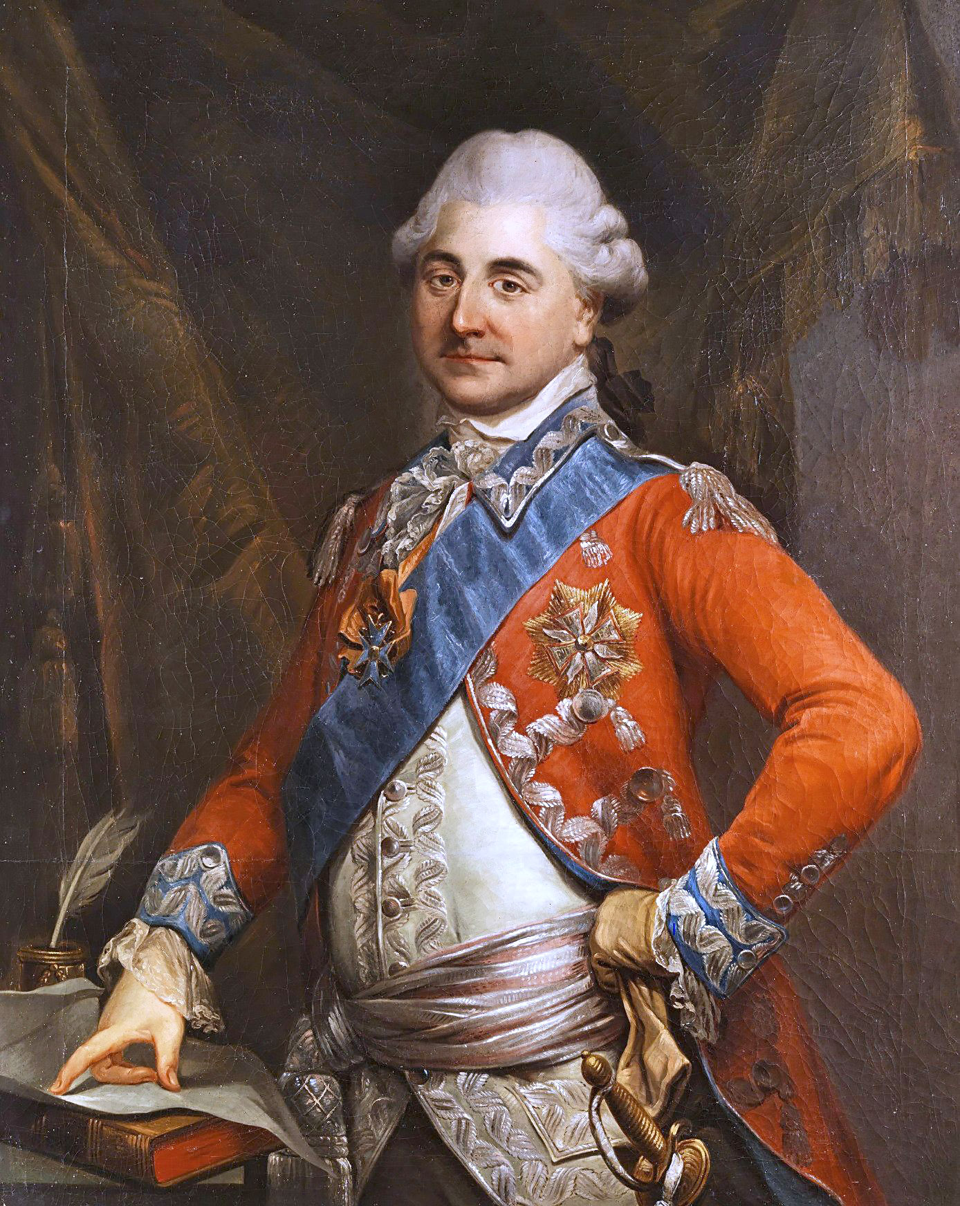 Stanisław August Poniatowski. Marcello Bacciarelli. 1786